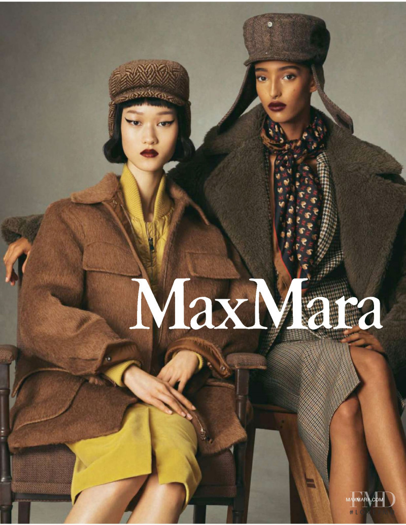 Max Mara advertisement for Autumn/Winter 2021