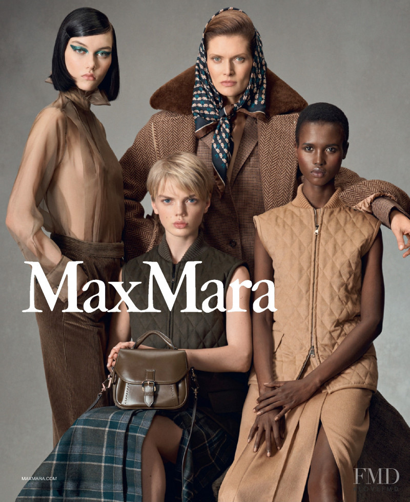 Sofia Steinberg featured in  the Max Mara advertisement for Autumn/Winter 2021
