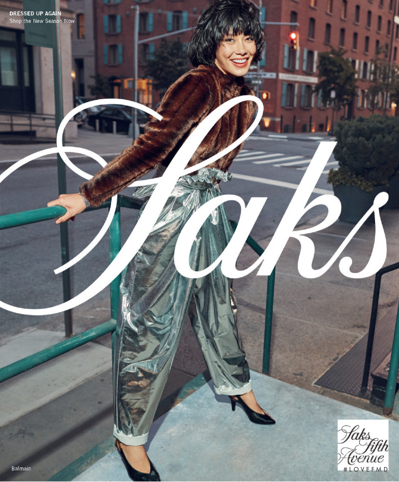 Saks Fifth Avenue advertisement for Autumn/Winter 2021