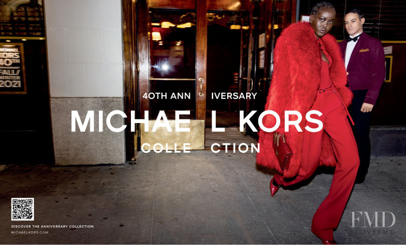 Michael Kors Collection advertisement for Autumn/Winter 2021