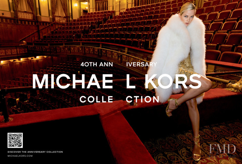 Carolyn Murphy featured in  the Michael Kors Collection advertisement for Autumn/Winter 2021