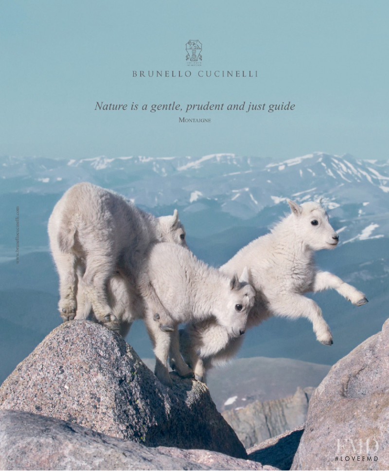 Brunello Cucinelli advertisement for Autumn/Winter 2021