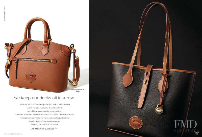 Dooney & Bourke advertisement for Autumn/Winter 2021