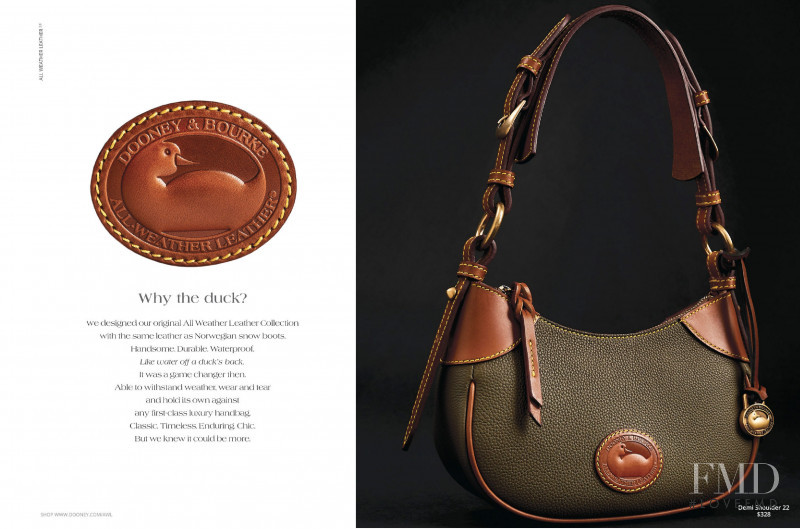 Dooney & Bourke advertisement for Autumn/Winter 2021