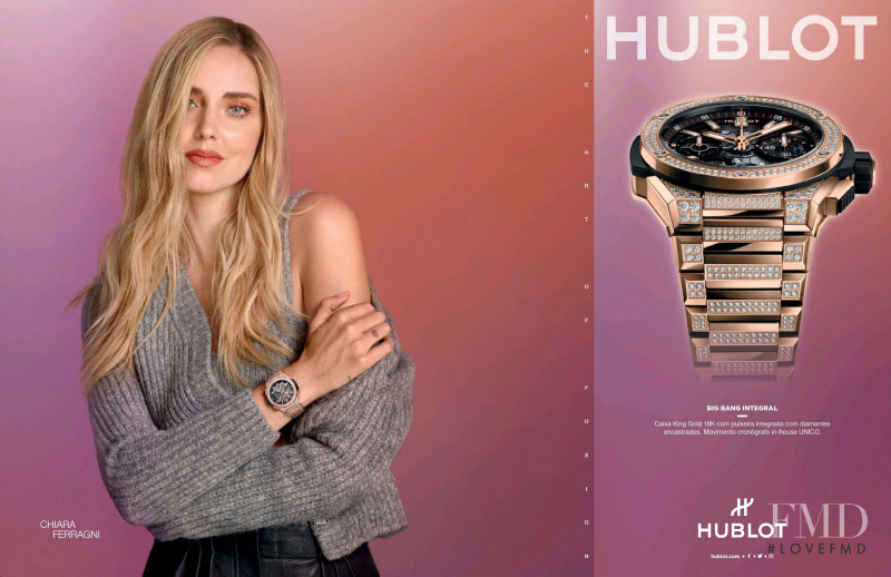 Hublot advertisement for Autumn/Winter 2021