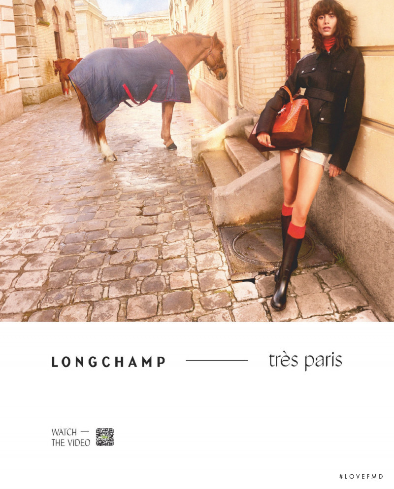 Longchamp advertisement for Autumn/Winter 2021