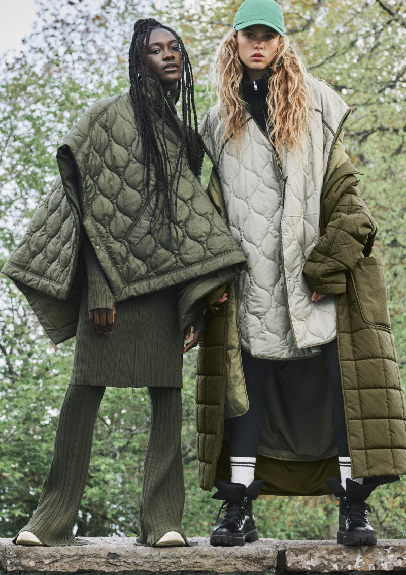 Olivia Vinten featured in  the H&M advertisement for Autumn/Winter 2021