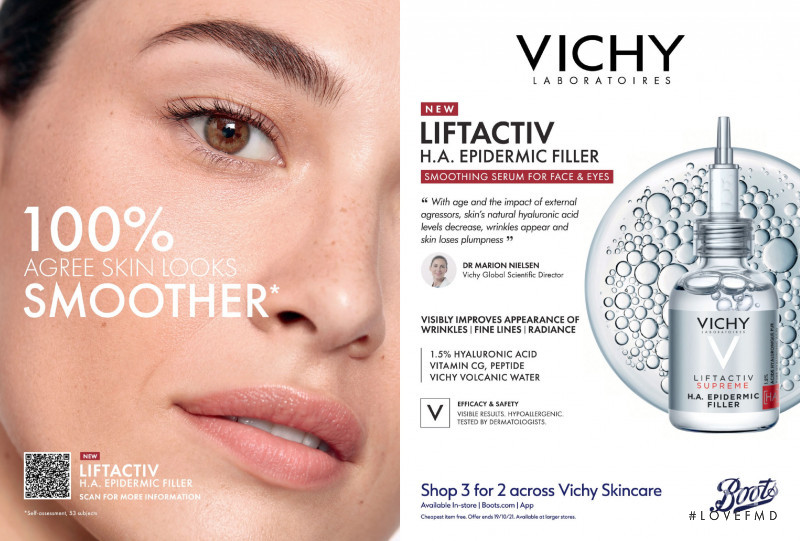 Vichy advertisement for Autumn/Winter 2021