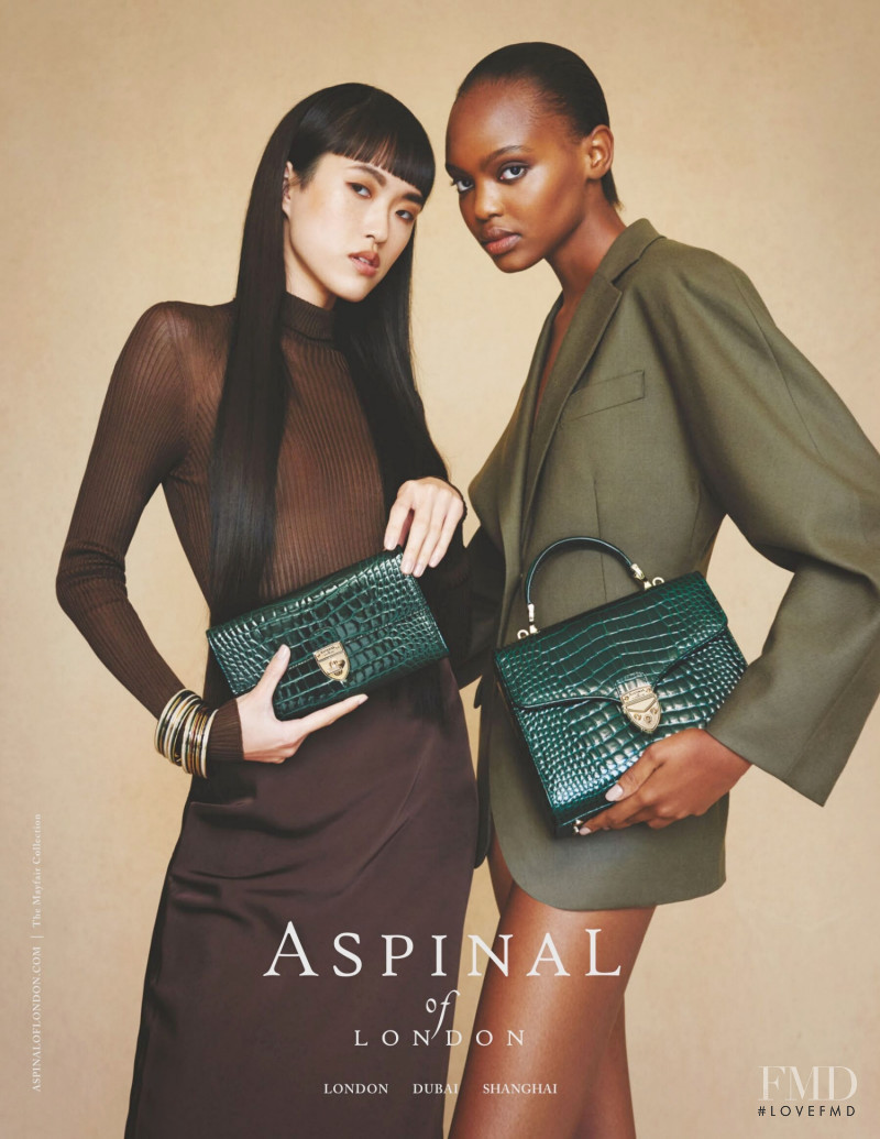 Aspinal of London advertisement for Autumn/Winter 2021