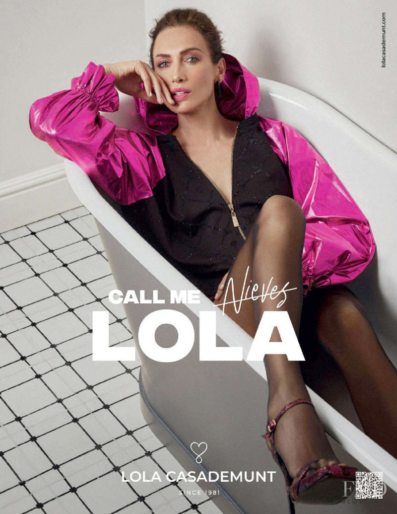 Lola Casademunt advertisement for Autumn/Winter 2021