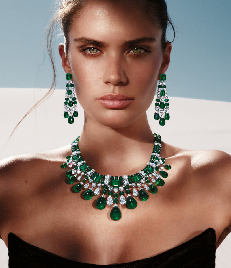 Sara Sampaio featured in  the Graff Diamonds advertisement for Autumn/Winter 2021