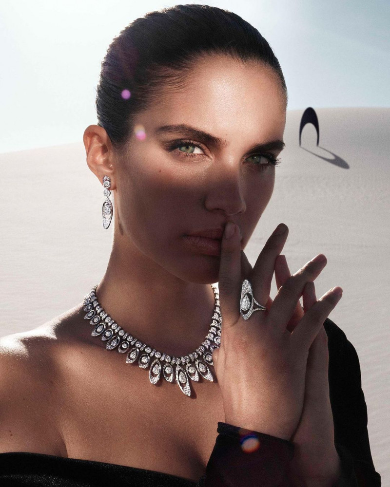 Sara Sampaio featured in  the Graff Diamonds advertisement for Autumn/Winter 2021