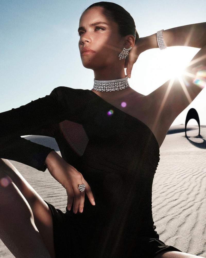 Sara Sampaio featured in  the Graff Diamonds advertisement for Autumn/Winter 2021
