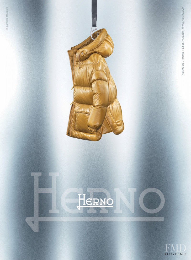 Herno advertisement for Autumn/Winter 2021