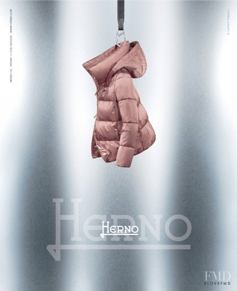 Herno advertisement for Autumn/Winter 2021