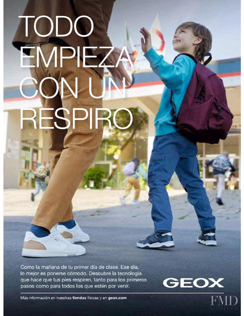 Geox Respira advertisement for Autumn/Winter 2021