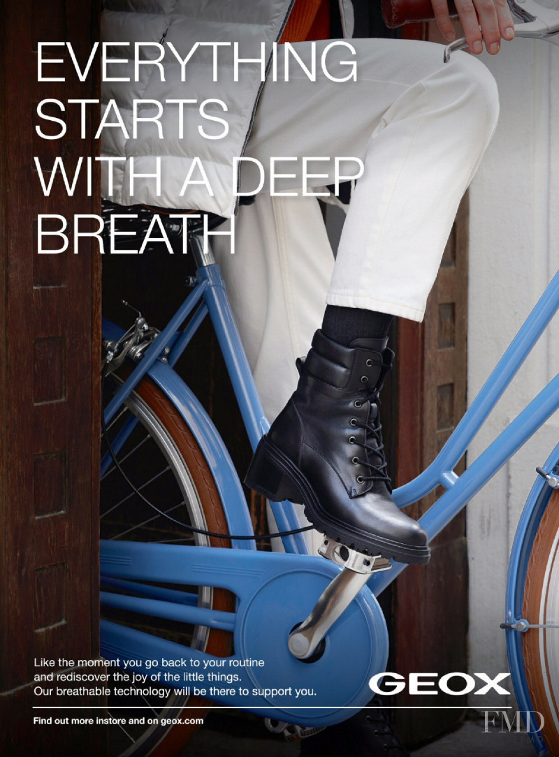 Geox Respira advertisement for Autumn/Winter 2021