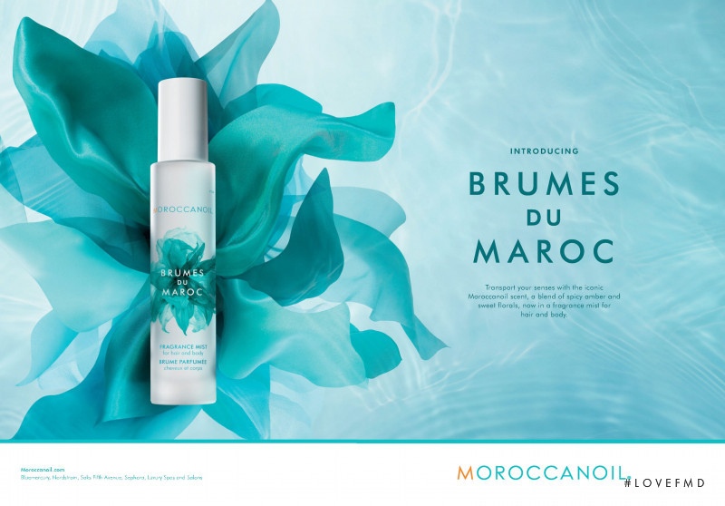 Moroccanoil advertisement for Autumn/Winter 2021