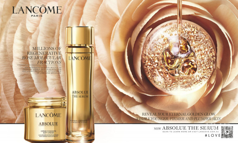 Lancome advertisement for Autumn/Winter 2021