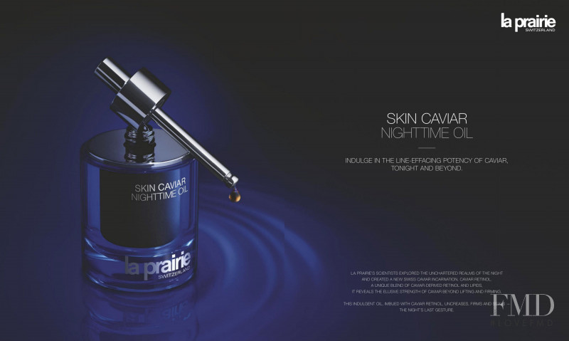 La Prairie advertisement for Autumn/Winter 2021