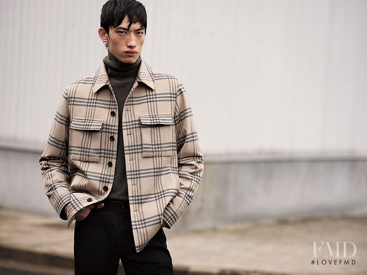 Hang Yu featured in  the Erdos advertisement for Autumn/Winter 2020