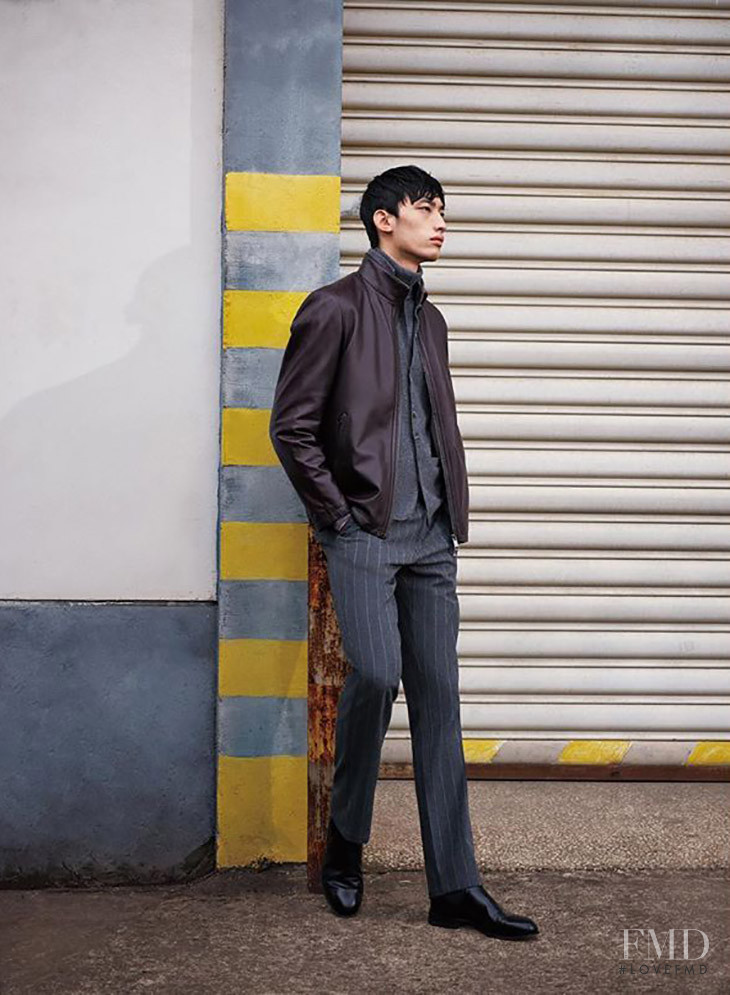 Hang Yu featured in  the Erdos advertisement for Autumn/Winter 2020