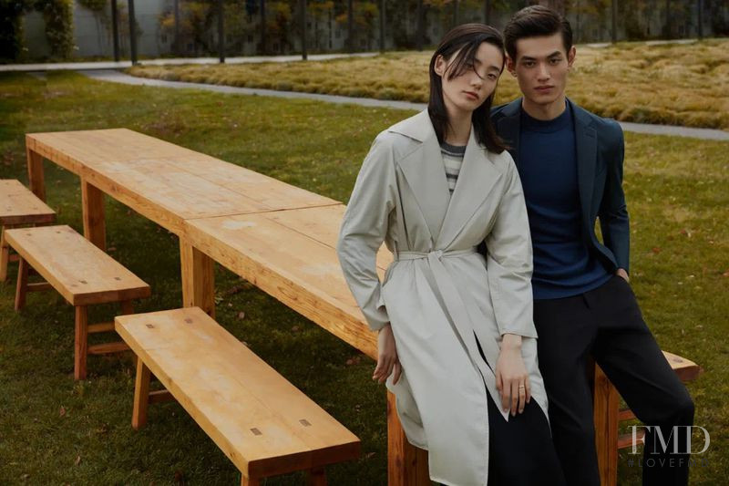 Liu Huan featured in  the Erdos advertisement for Autumn/Winter 2020