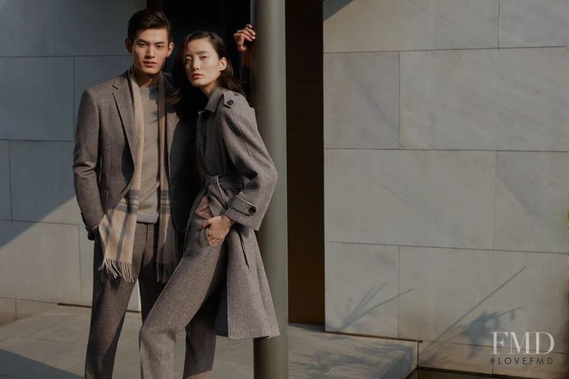 Liu Huan featured in  the Erdos advertisement for Autumn/Winter 2020