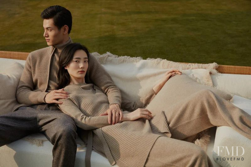 Liu Huan featured in  the Erdos advertisement for Autumn/Winter 2020