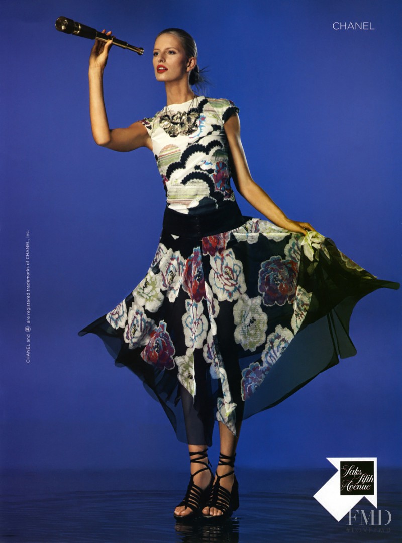 Karolina Kurkova featured in  the Saks Fifth Avenue advertisement for Spring/Summer 2011