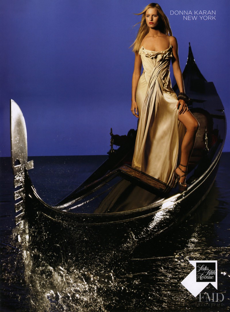 Karolina Kurkova featured in  the Saks Fifth Avenue advertisement for Spring/Summer 2011