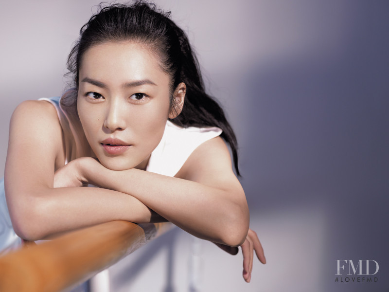 Liu Wen featured in  the PUMA En Pointe advertisement for Spring/Summer 2018