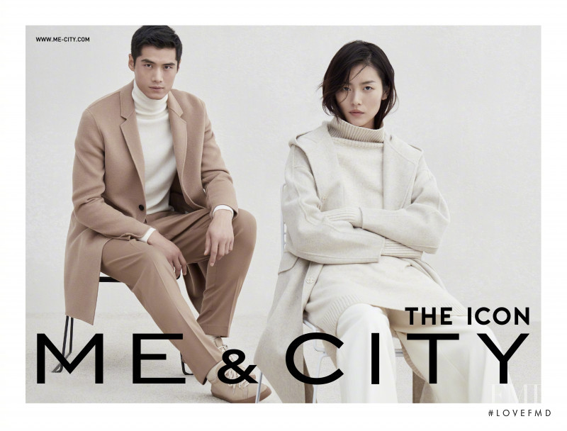 Liu Wen featured in  the Me & City advertisement for Autumn/Winter 2017