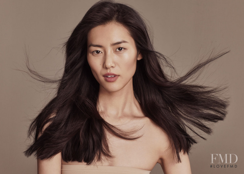 Liu Wen featured in  the Sassoon advertisement for Autumn/Winter 2017