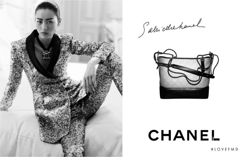 Liu Wen featured in  the Chanel advertisement for Autumn/Winter 2017