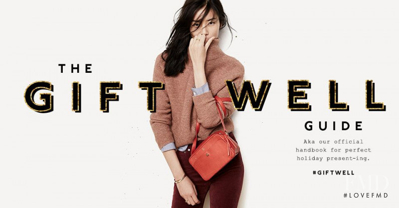 Liu Wen featured in  the Madewell lookbook for Spring 2017