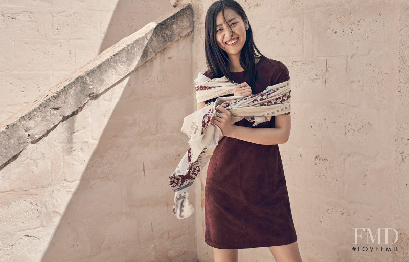 Liu Wen featured in  the Esprit advertisement for Summer 2016