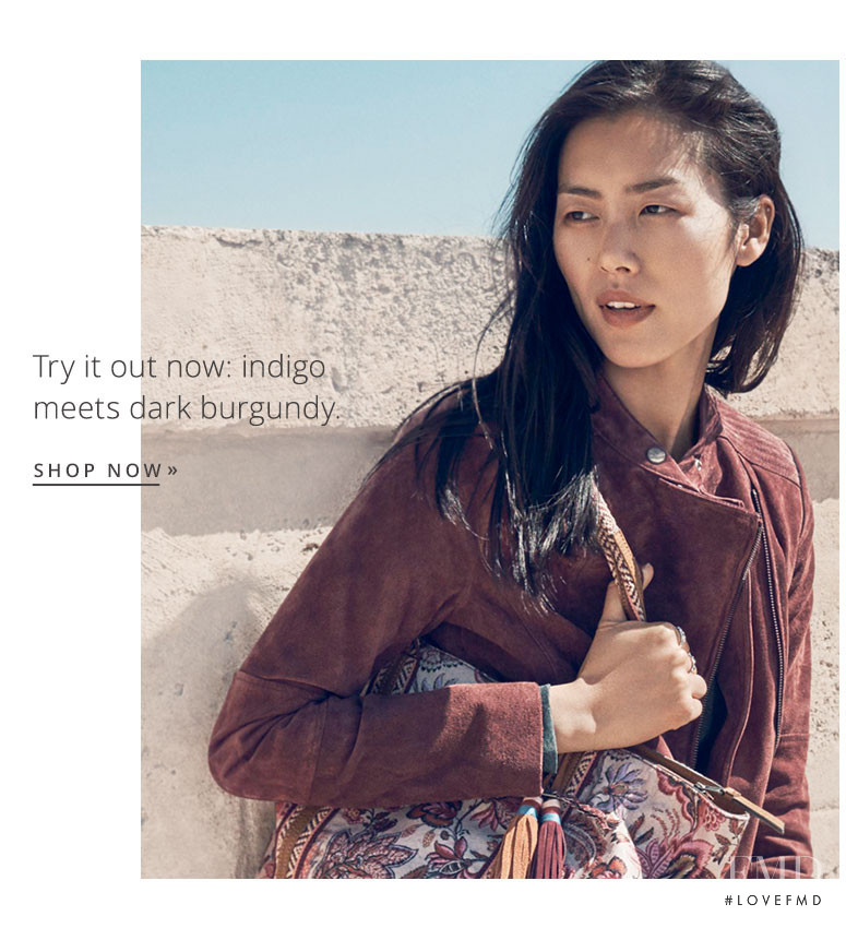 Liu Wen featured in  the Esprit advertisement for Summer 2016