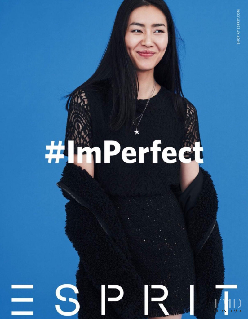 Liu Wen featured in  the Esprit advertisement for Autumn/Winter 2015