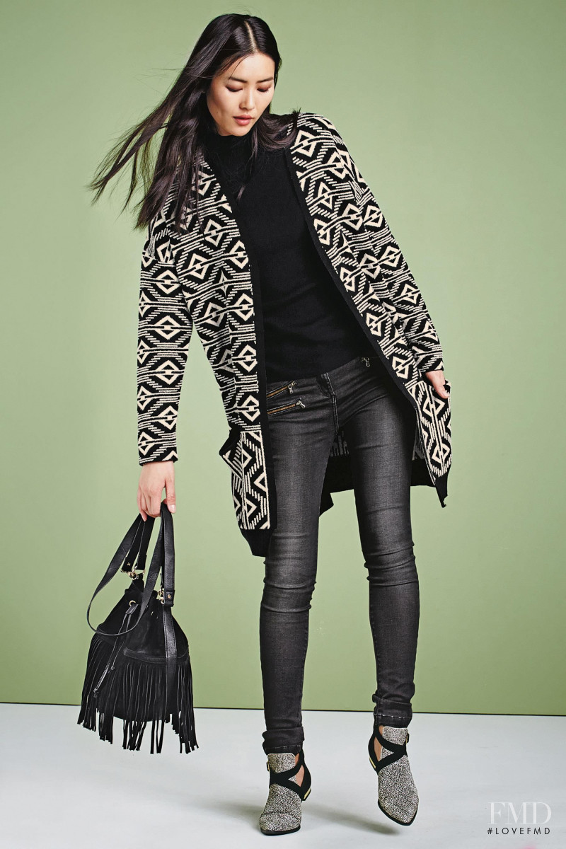 Liu Wen featured in  the Next catalogue for Autumn/Winter 2014