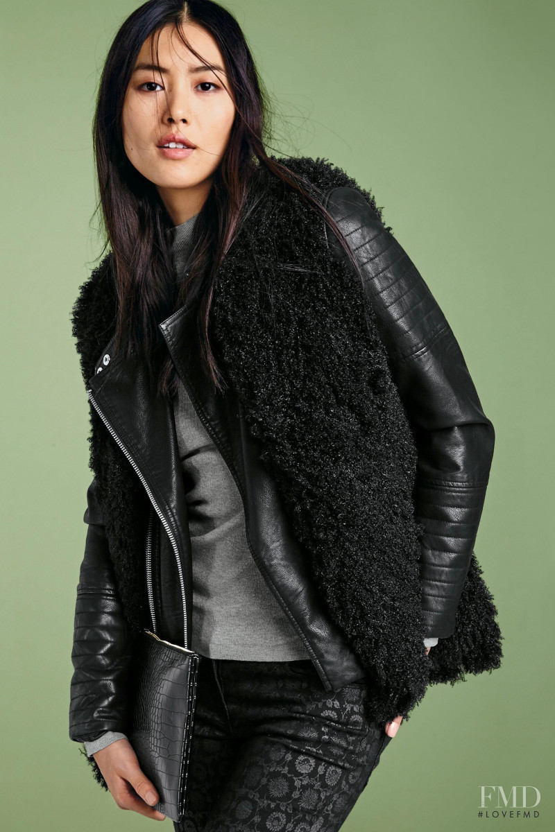 Liu Wen featured in  the Next catalogue for Autumn/Winter 2014