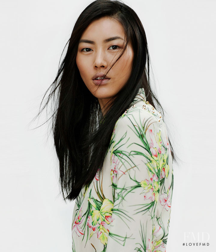 Liu Wen featured in  the Zara lookbook for Summer 2012