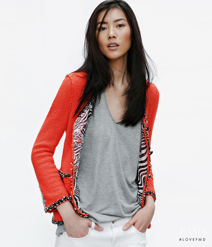 Liu Wen featured in  the Zara lookbook for Summer 2012