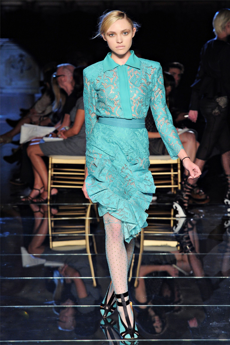 Cora Keegan featured in  the Francesco Scognamiglio fashion show for Spring/Summer 2012