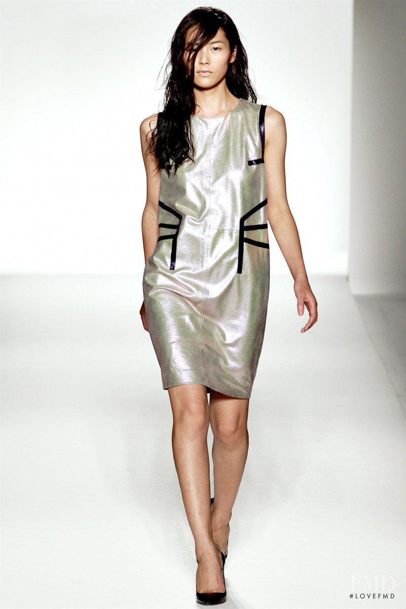 Liu Wen featured in  the Sportmax fashion show for Spring/Summer 2012