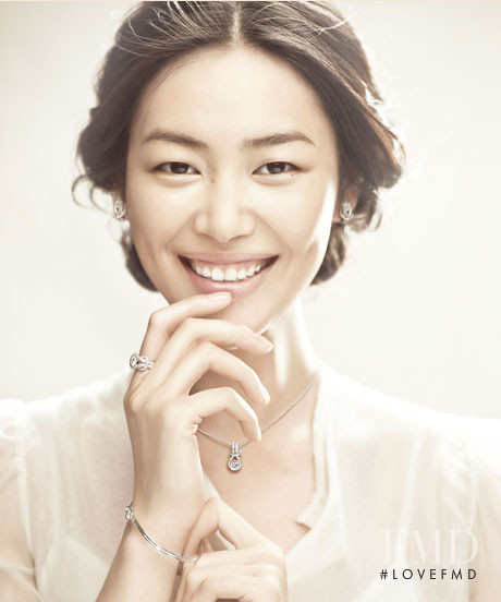 Liu Wen featured in  the Forevermark advertisement for Autumn/Winter 2011