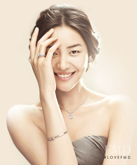 Liu Wen featured in  the Forevermark advertisement for Autumn/Winter 2011