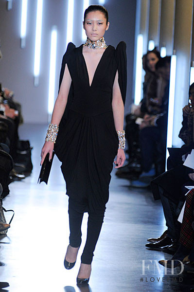 Liu Wen featured in  the Alexandre Vauthier fashion show for Spring/Summer 2010