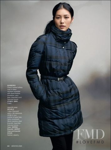 Liu Wen featured in  the Nordstrom catalogue for Fall 2009