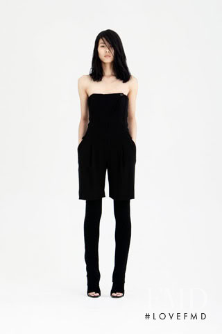 Liu Wen featured in  the Alexander Wang lookbook for Pre-Fall 2010